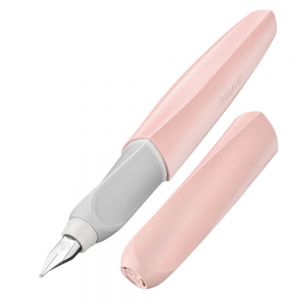 Pióro wieczne Pelikan Twist Eco Różowo-szare